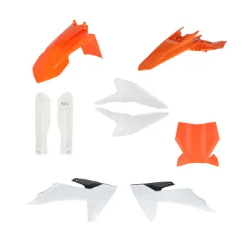 ACERBIS Kit complet plastice pentru KTM - alb - 0026984.553