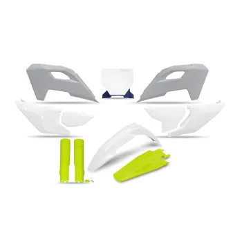 UFO Kit complet plastice pentru Husqvarna - alb - UFKIT626F-999