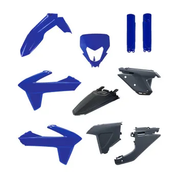 POLISPORT Kit complet plastice pentru Sherco - albastru - 91622