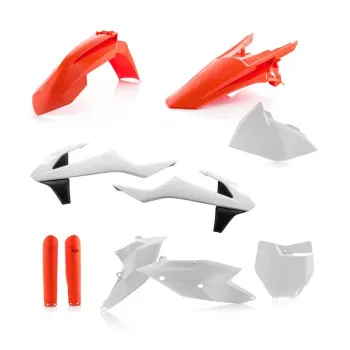 ACERBIS Kit complet plastice pentru KTM - alb - 21741-553-017