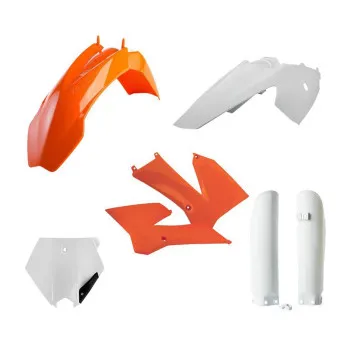 ACERBIS Kit complet plastice pentru KTM - alb - 16374-553
