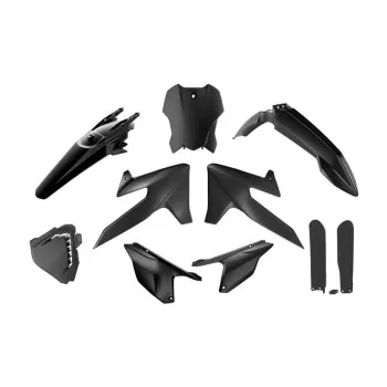 RTECH Kit complet plastice pentru Triumph - negru