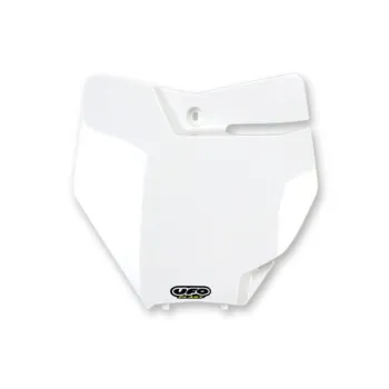 UFO Placa numar pentru KTM - alb - UF4063-047